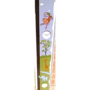 Creative Concepts Kids Wooden Growth Chart Jungle Theme 5ft with Photo Frames